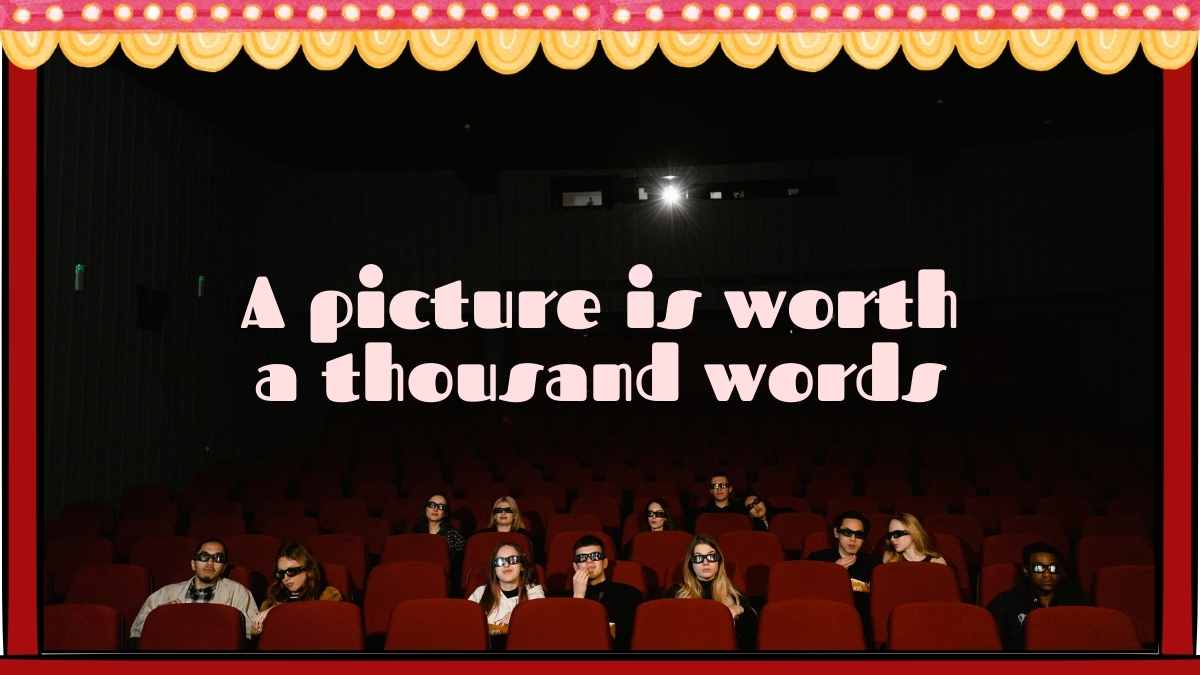 Illustrated Cinema Backgrounds Slides - slide 15