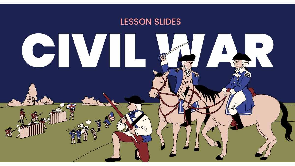 Illustrated Civil War Slides - diapositiva 1