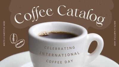 Illustrated Coffee Catalog: Celebrating International Coffee Day Slides