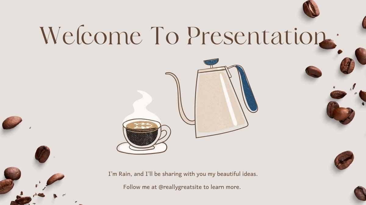 Illustrated Coffee Catalog: Celebrating International Coffee Day Slides - slide 5