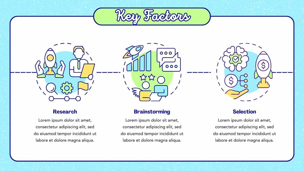 Infografis Geometris Lean Canvas - slide 11