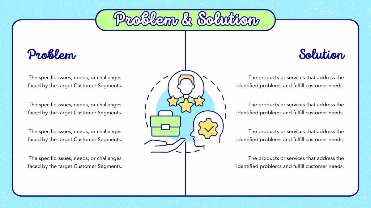 Illustrated Creative Business Model Canvas Infographics - slide 15