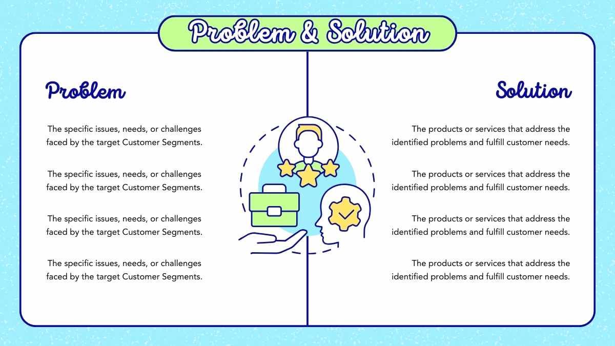 Illustrated Creative Business Model Canvas Infographics - slide 15