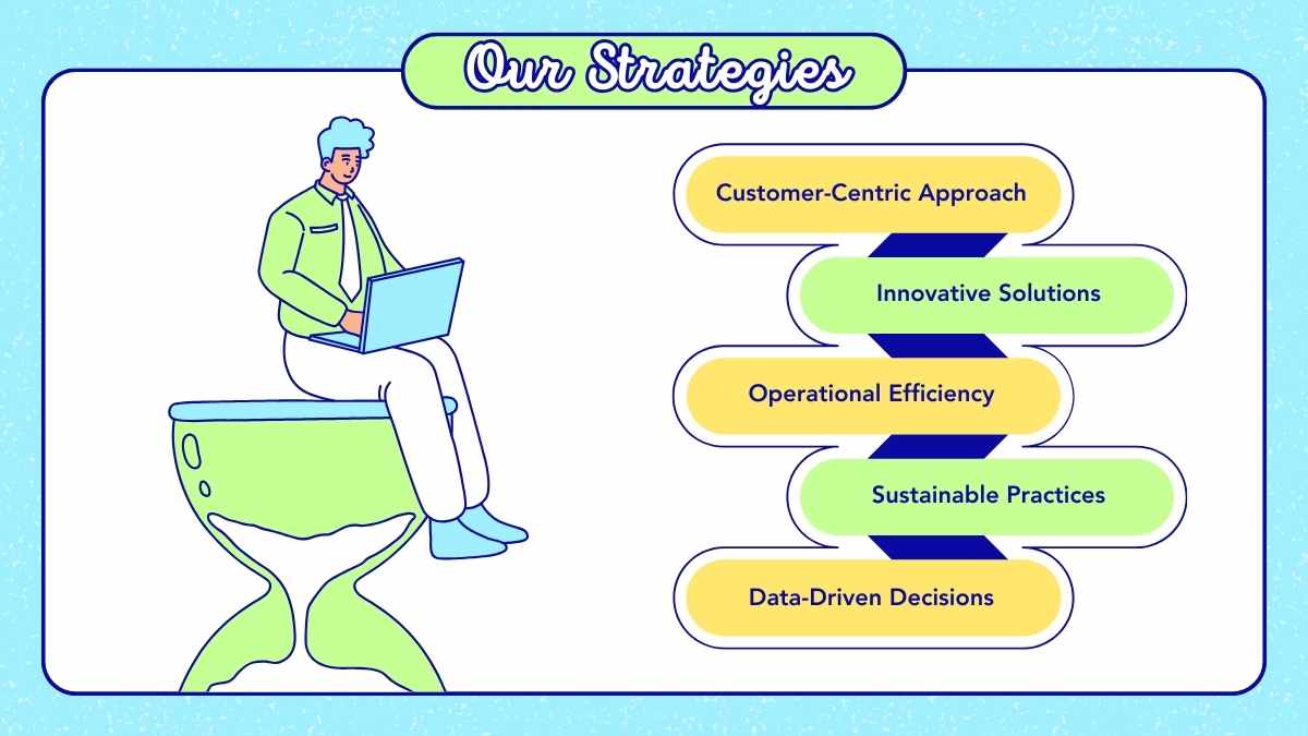 Illustrated Creative Business Model Canvas Infographics - slide 9