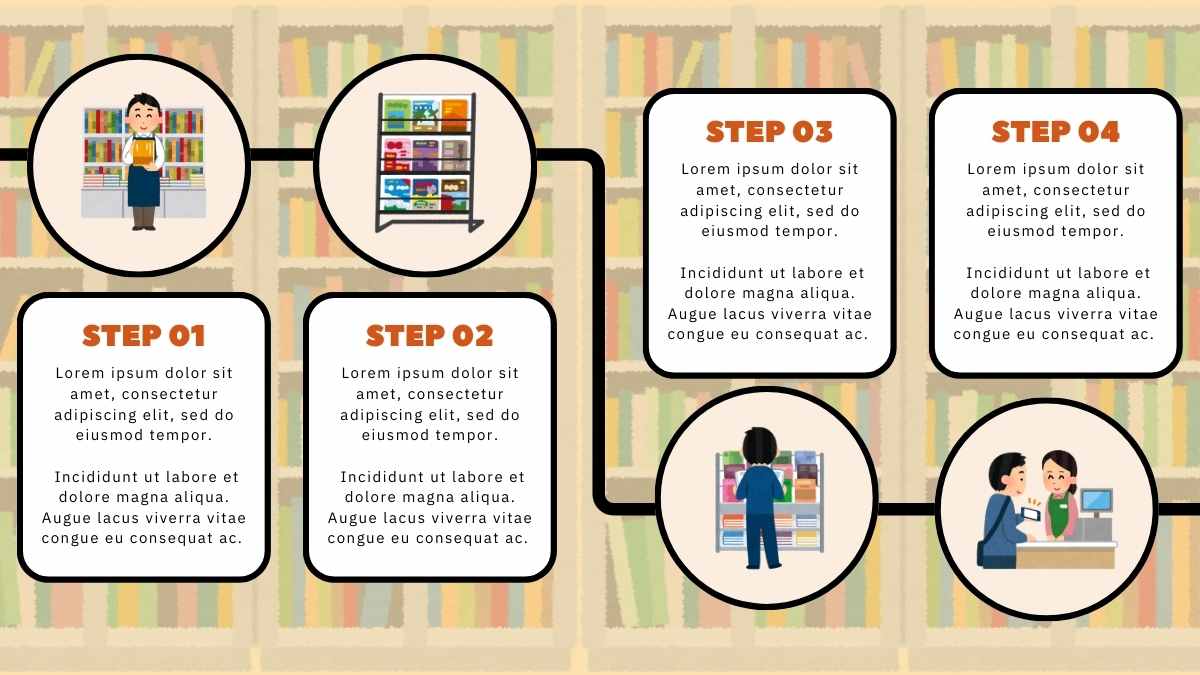 Illustrated Customer Decision Journey Slides - slide 4