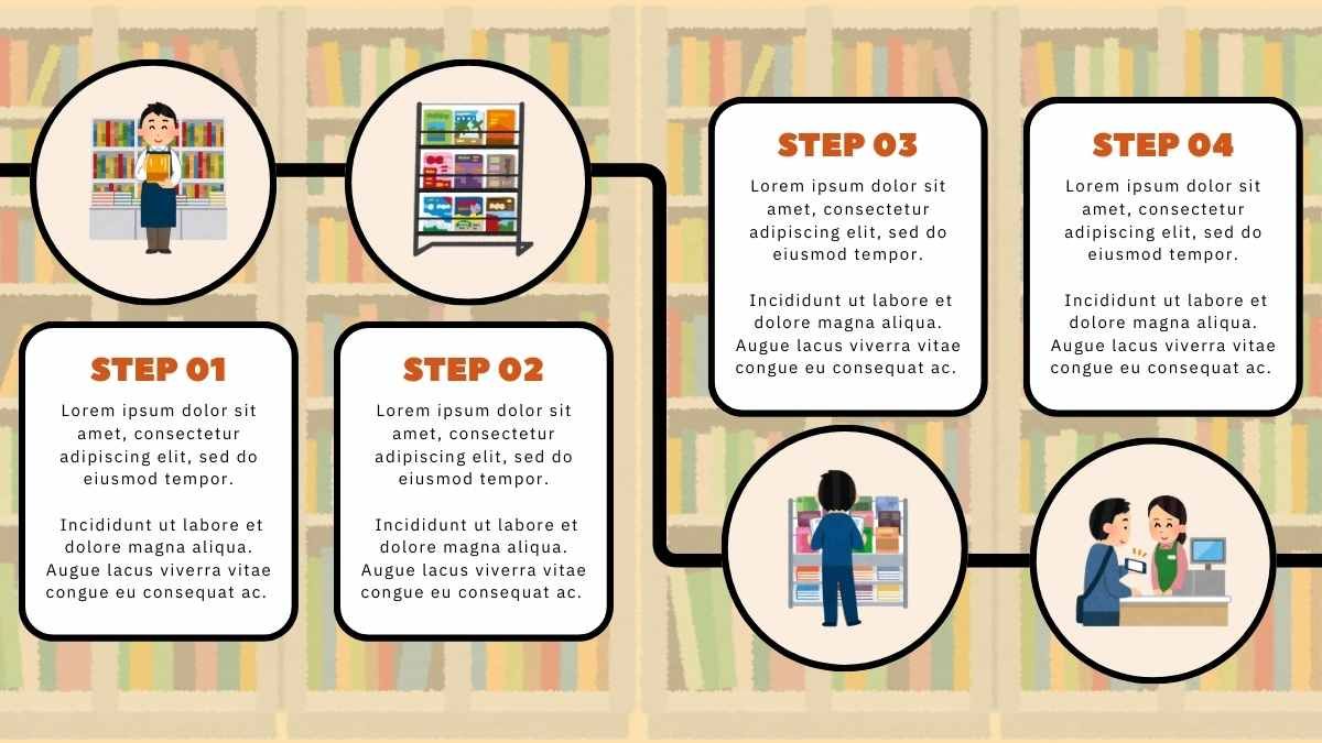 Illustrated Customer Decision Journey Slides - slide 4