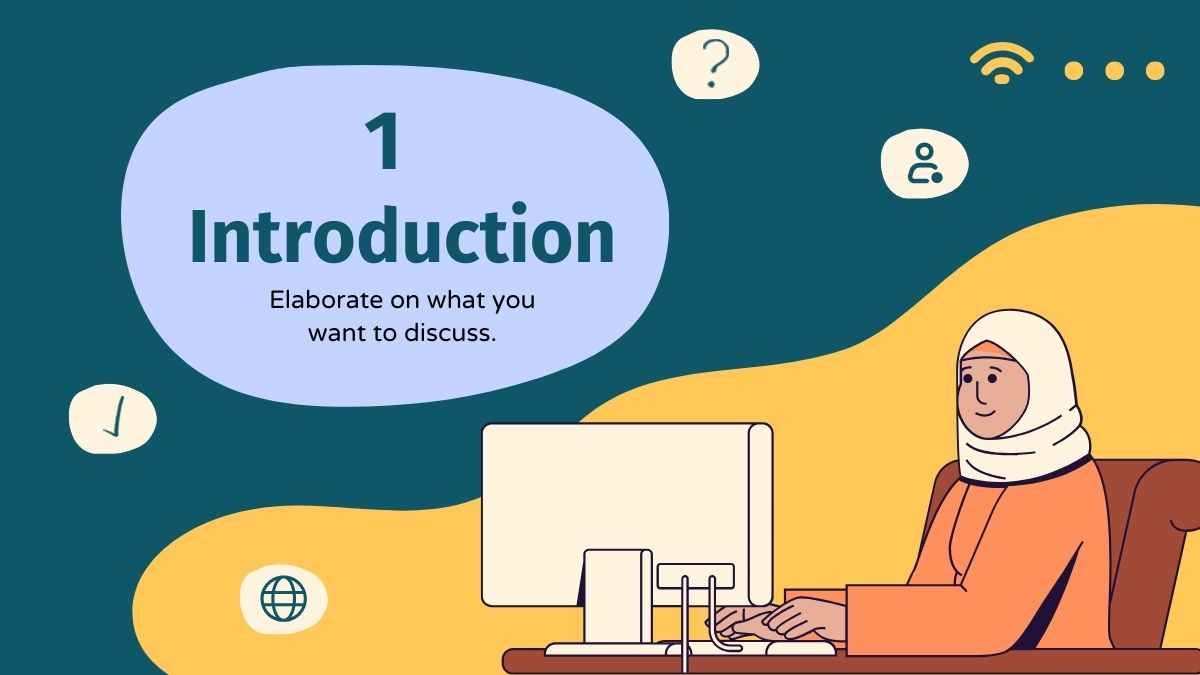 Illustrated Customer Service Online Training Slides - diapositiva 4