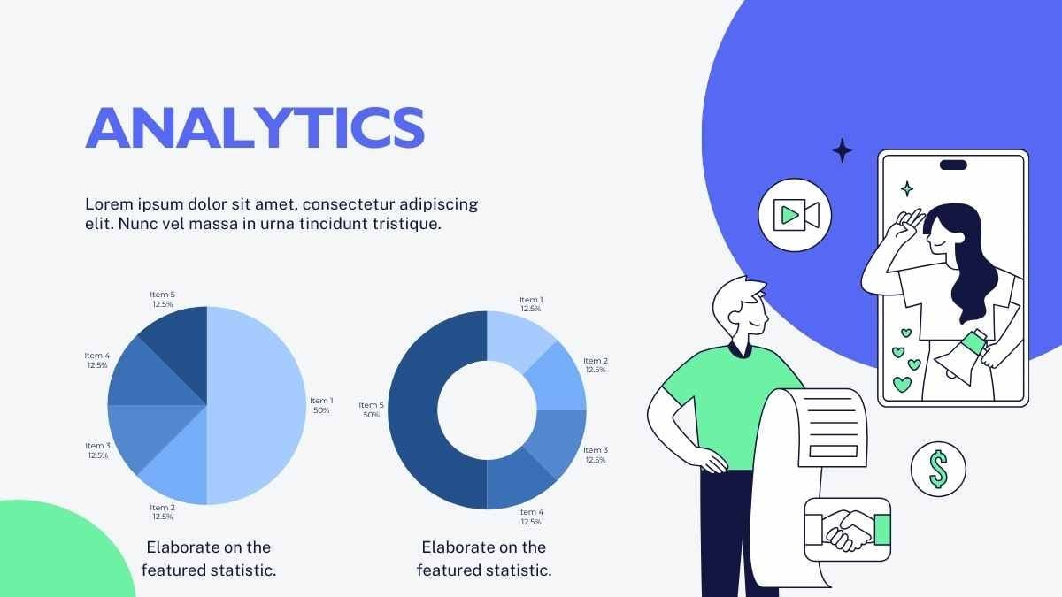 Slide Strategi SEO dengan Desain Geometri Minimalis - slide 10