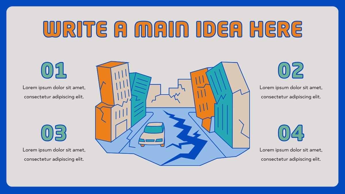 Illustrated Earthquake & Inner Earth Movements Research Poster - slide 11