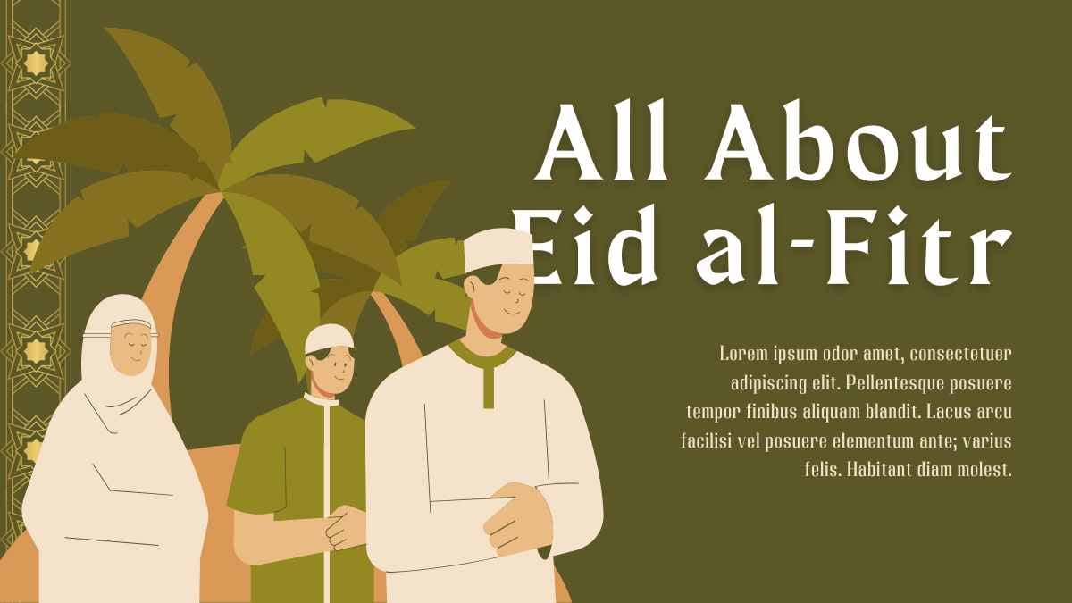 Illustrated Eid al-Fitr Background Slides - slide 4