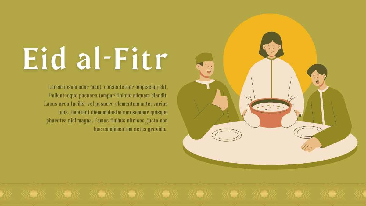 Illustrated Eid al-Fitr Background Slides - slide 6