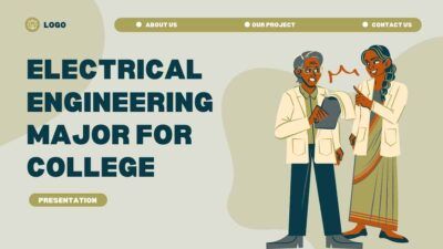 Illustrated Electrical Engineering Major for College