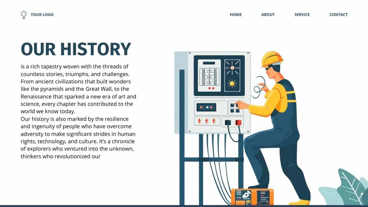 Illustrated Electrical Proposal Slides - diapositiva 15