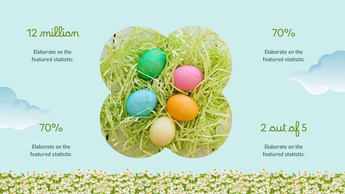 Disfruta de las Plantillas del Boletín de la Búsqueda de Huevos de Pascua - diapositiva 6