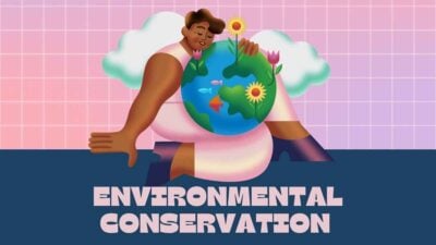 Illustrated Environmental Conservation Newsletter Slides