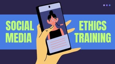 Illustrated Ethics Training for Social Media