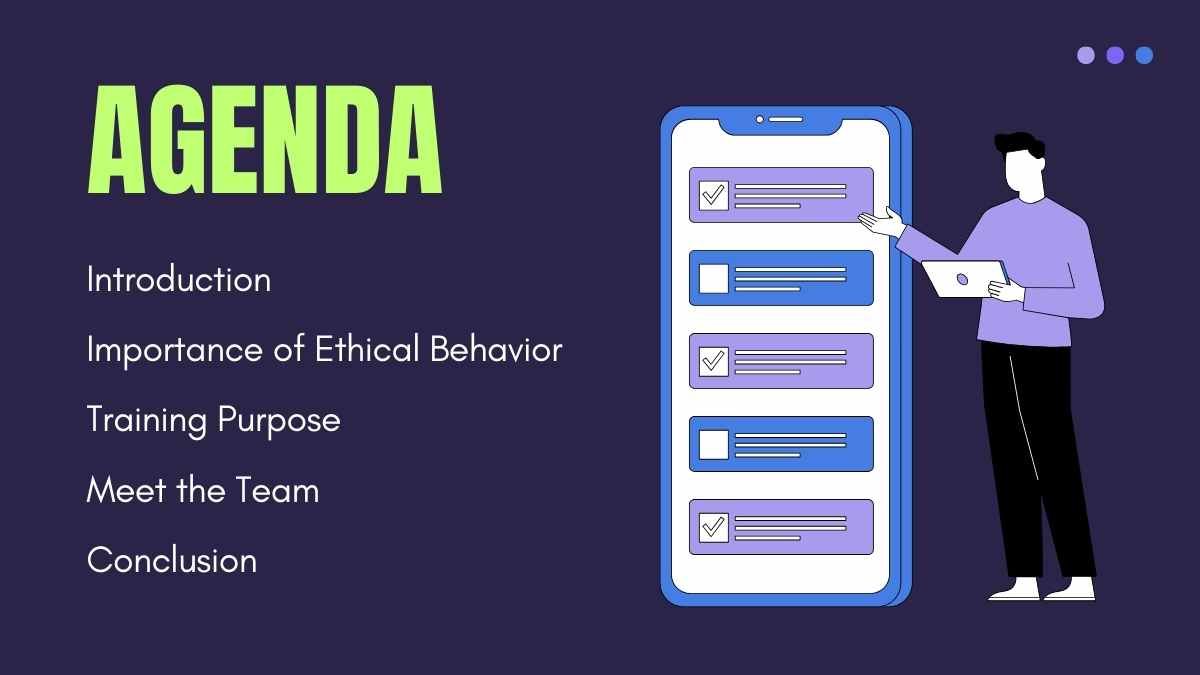 Illustrated Ethics Training for Social Media - diapositiva 3