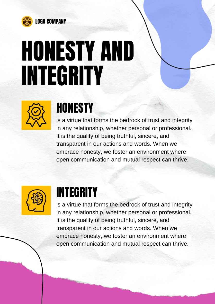 Illustrated Ethics & Values Booklet - slide 7