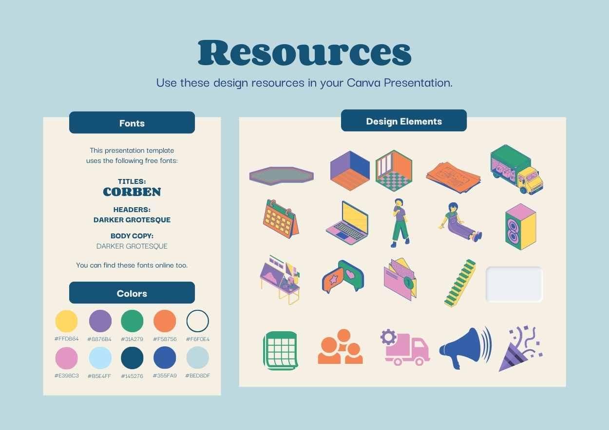 Illustrated Event Workflow Infographic - slide 3