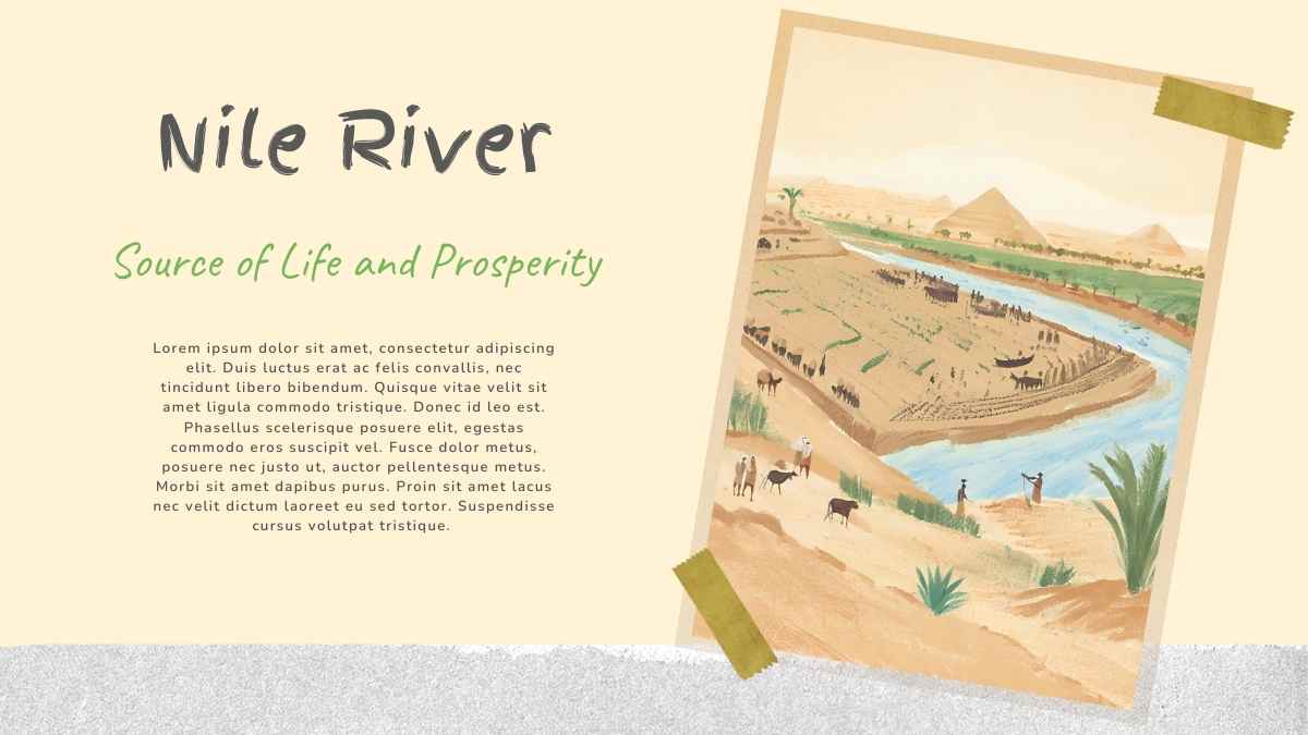 Illustrated Farming In Ancient Egypt Slides - slide 3