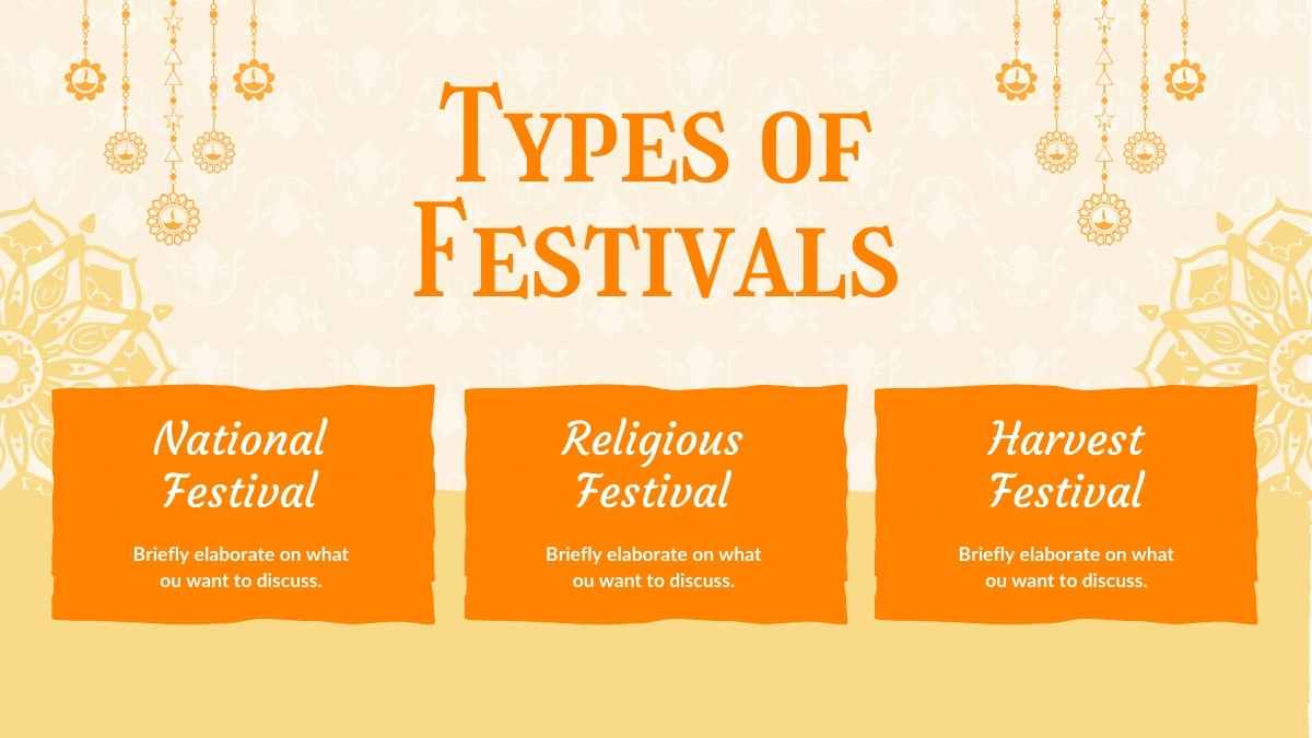 Illustrated Festivals Of India Slides - slide 2