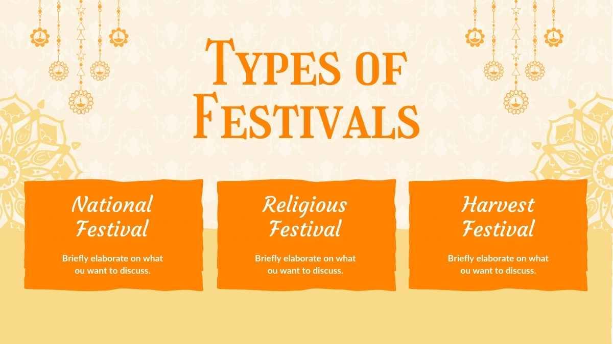 Illustrated Festivals Of India Slides - diapositiva 2