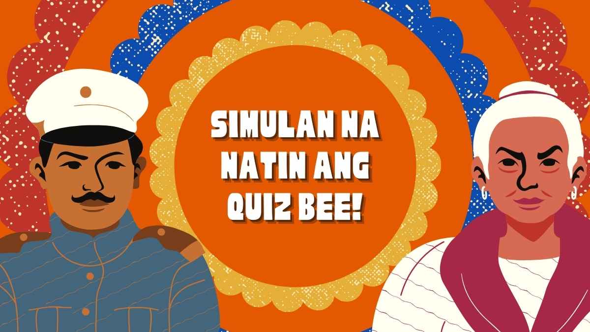 Illustrated Filipino Quiz Bee Slides - slide 6