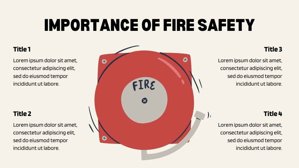 Red Illustrated Firefighter Training Workshop - diapositiva 4