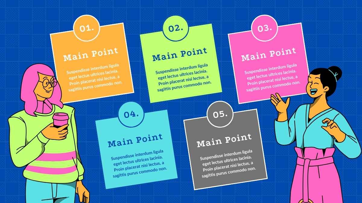 Infografis Garis Waktu Ilustrasi Flat - slide 12