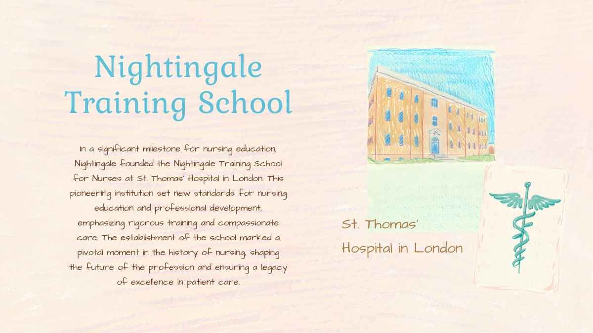 Illustrated Florence Nightingale Biography Slides - diapositiva 9