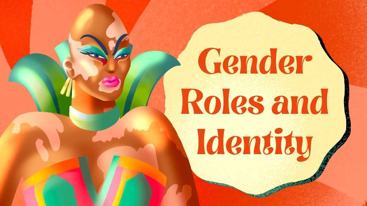 Illustrated Gender Roles and Identity Slides - slide 1