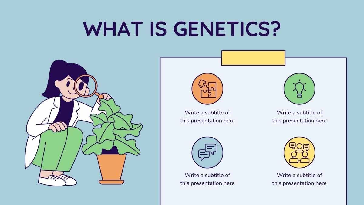 Illustrated Genetics And Plant Breeding Slides - slide 4