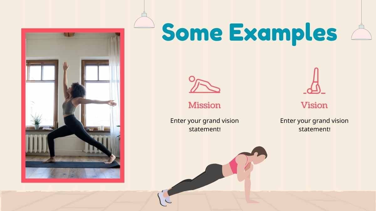 Illustrated Gym at Home Slides - slide 6