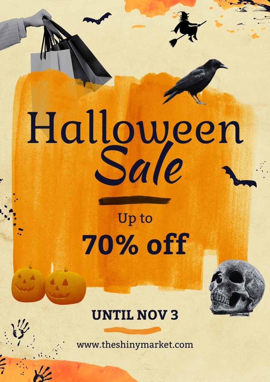 Illustrated Halloween Sale Flyer - slide 2