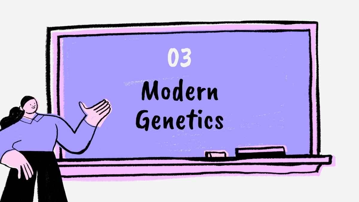 Illustrated Heredity Genetics Slides - slide 14