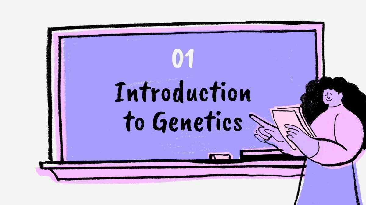 Illustrated Heredity Genetics Slides - slide 4