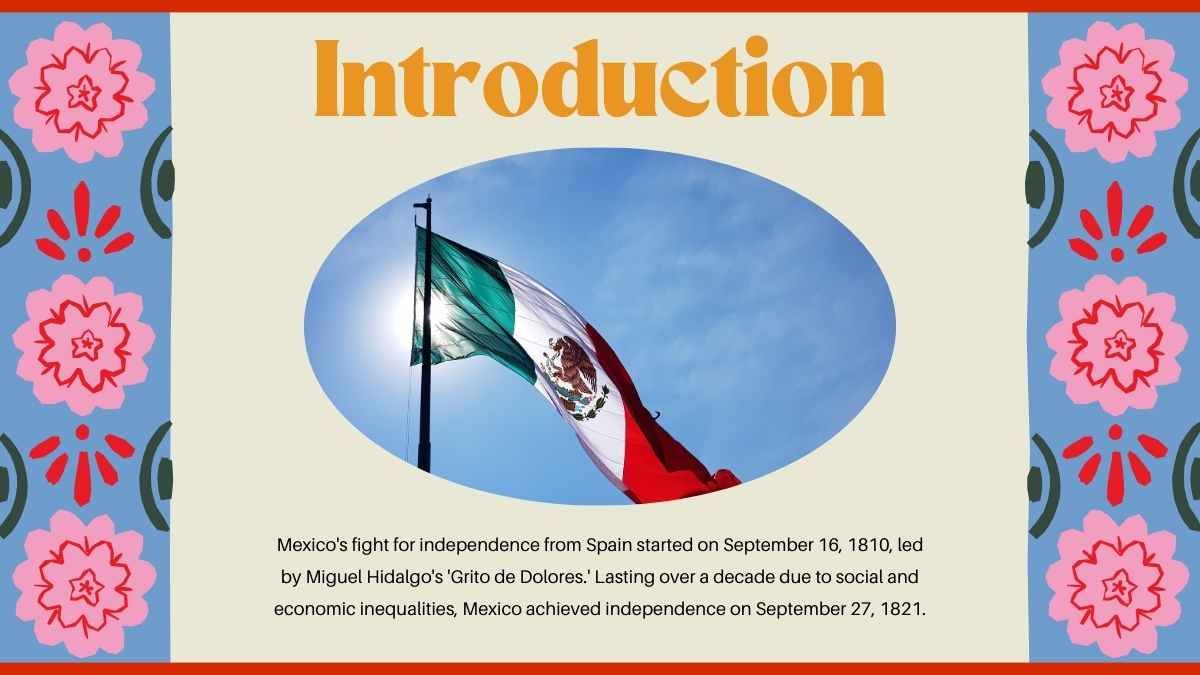 Illustrated History Subject for High School: Mexico Independence Day - slide 4