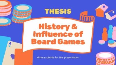 Illustrated History and Influence of Board Games – Thesis Slides