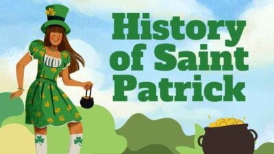 Slides Carnival Google Slides and PowerPoint Template Illustrated History of Saint Patrick 1