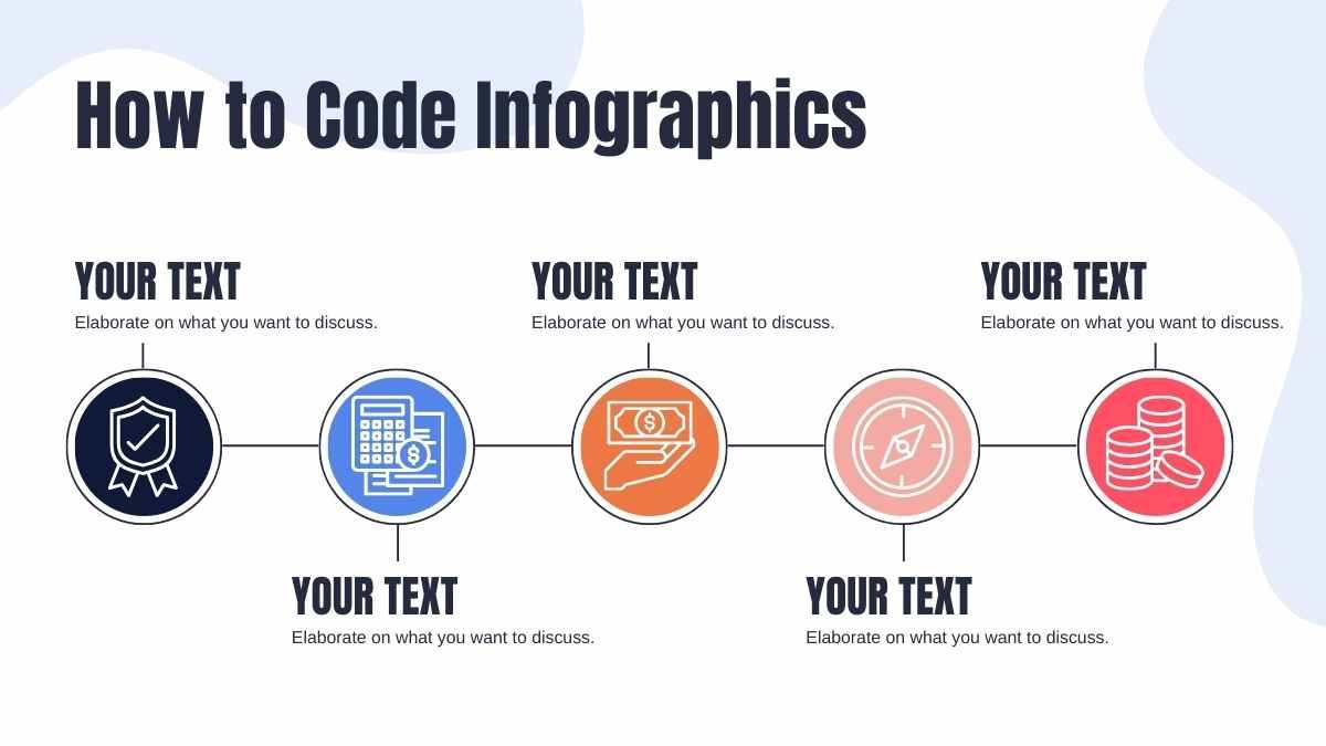 Illustrated How to Code Infographics - slide 1