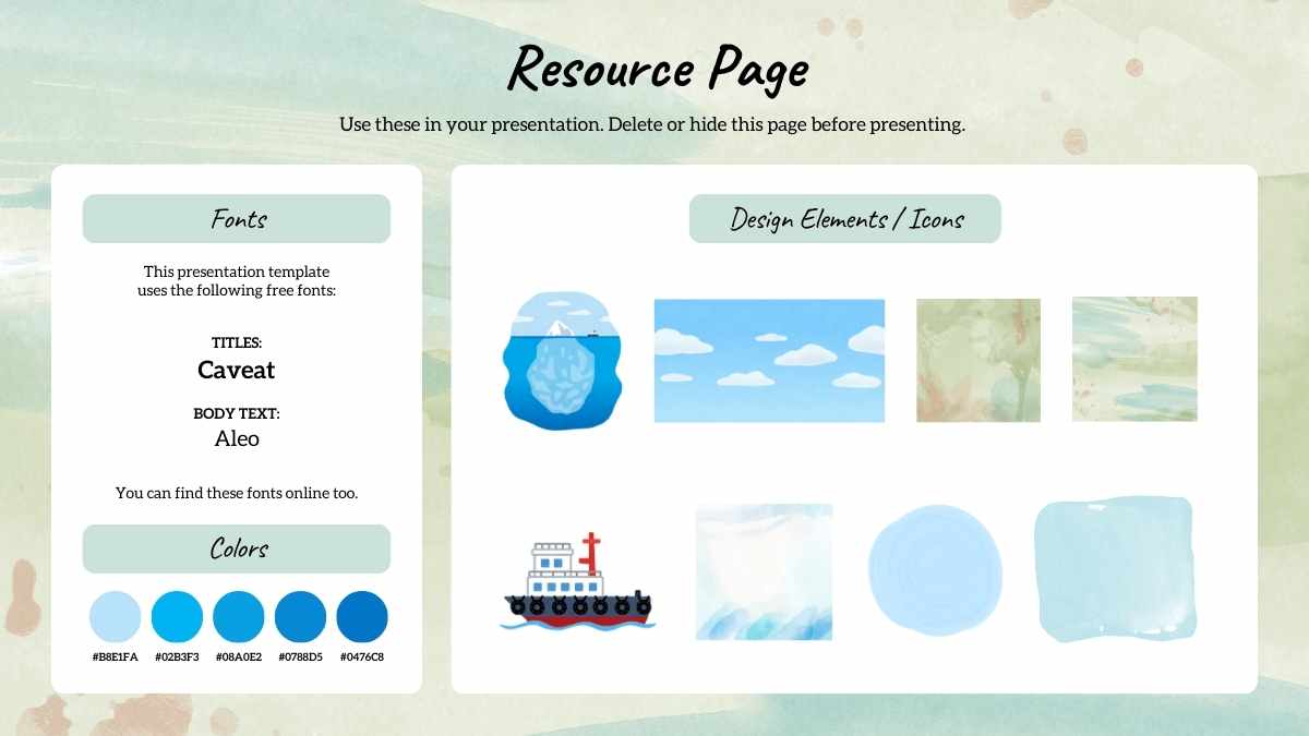 Illustrated Iceberg Diagram Slides - slide 4