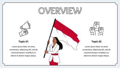 Illustrated Indonesian National Awakening Day