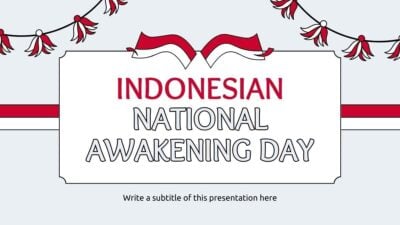 Illustrated Indonesian National Awakening Day