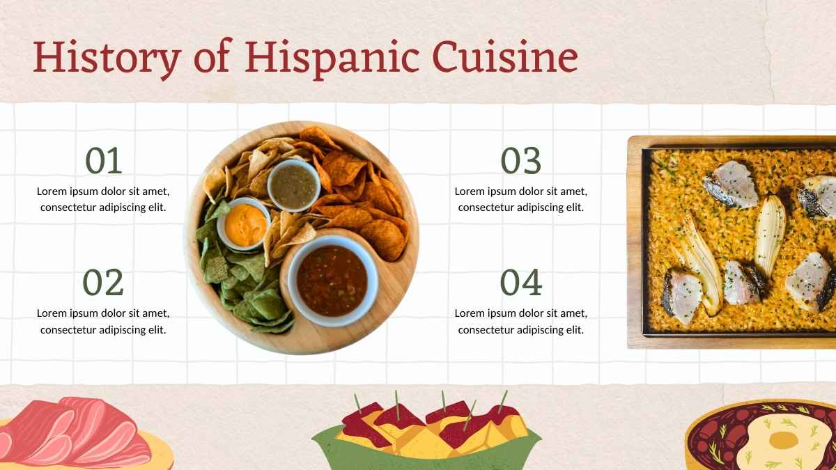 Illustrated Influence of Hispanic Cuisine Worldwide - slide 10