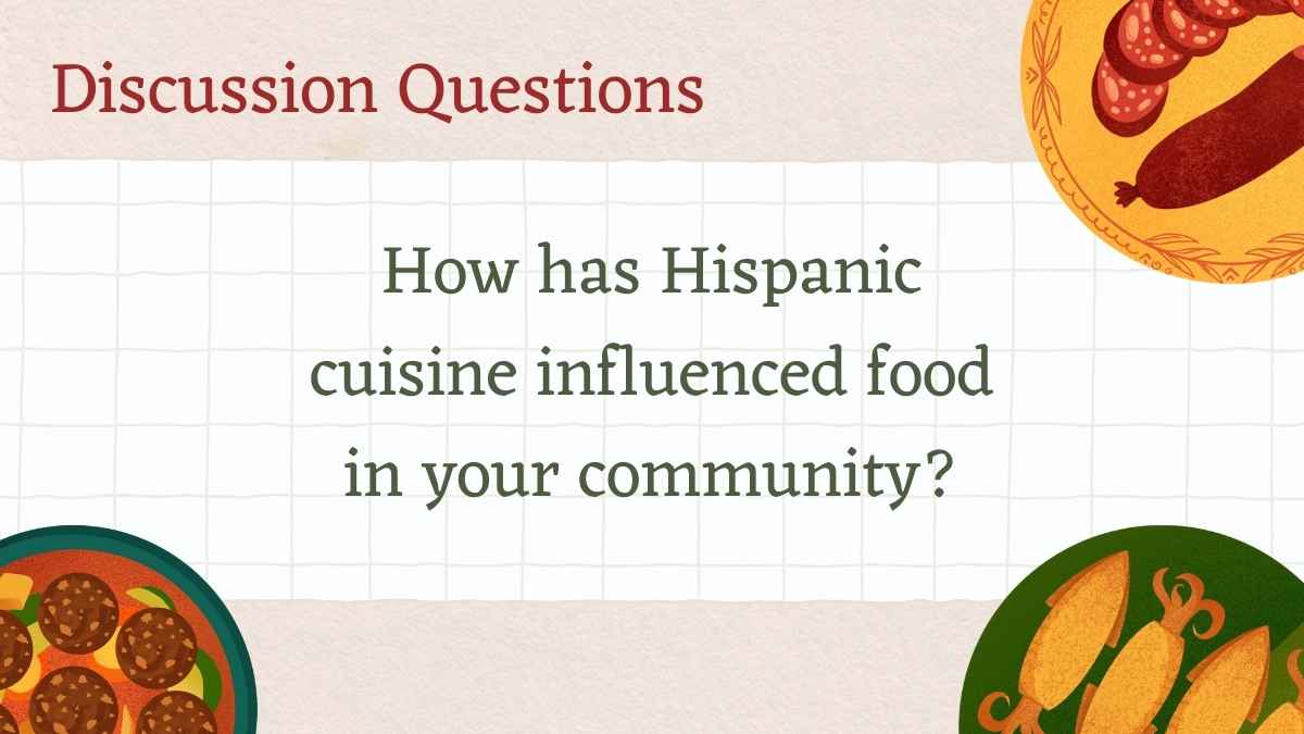 Illustrated Influence of Hispanic Cuisine Worldwide - slide 15