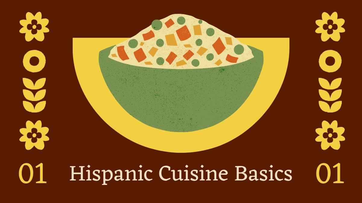 Illustrated Influence of Hispanic Cuisine Worldwide - slide 3