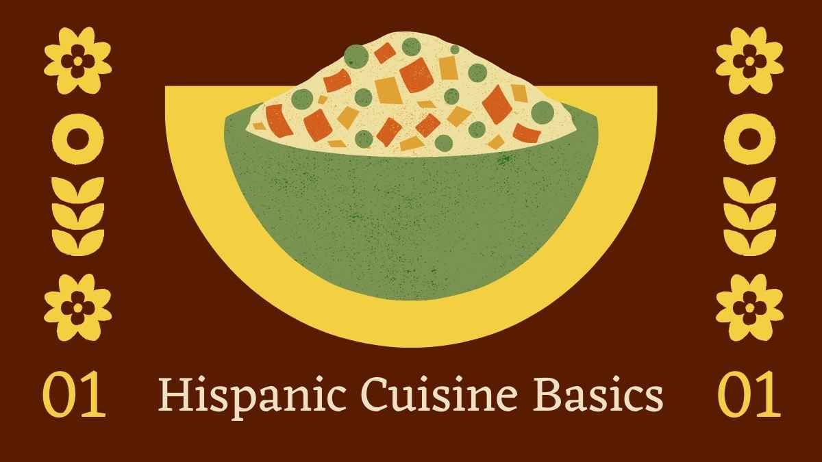 Illustrated Influence of Hispanic Cuisine Worldwide - slide 3