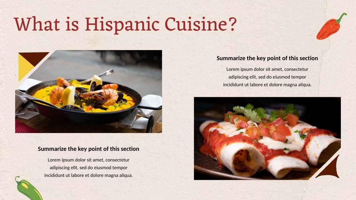 Illustrated Influence of Hispanic Cuisine Worldwide - slide 4