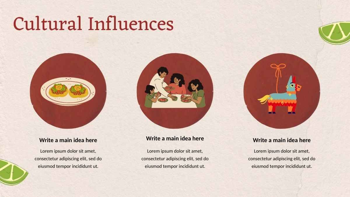 Illustrated Influence of Hispanic Cuisine Worldwide - slide 5