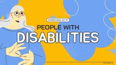 Illustrated International Day of People with Disabilities Slides